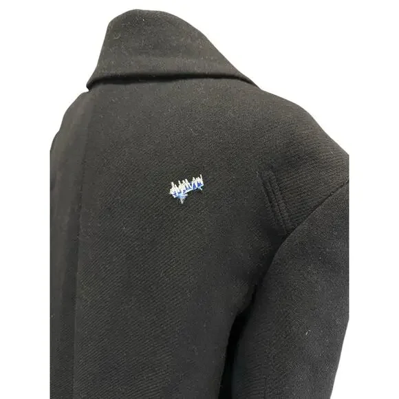 Zara x Ader Error Oversize Wool Blend Coat Black XS Unisex Rare Collab